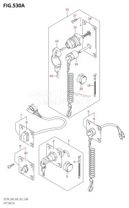 DF80A From 08002F-110001 (E03)  2011 drawing OPT:SWITCH