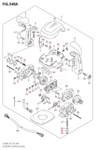 DF200AP From 20003P-910001 (E01 E40)  2019 drawing OPT:REMOTE CONTROL ASSY DUAL