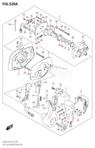 DF250ST From 25004F-910001 (E03)  2019 drawing OPT:FLUSH MOUNT REMOCON