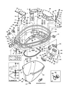 Z250F drawing BOTTOM-COWLING