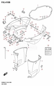 DF150AS From 15003F-440001 (E03 E11 E40)  2024 drawing SIDE COVER