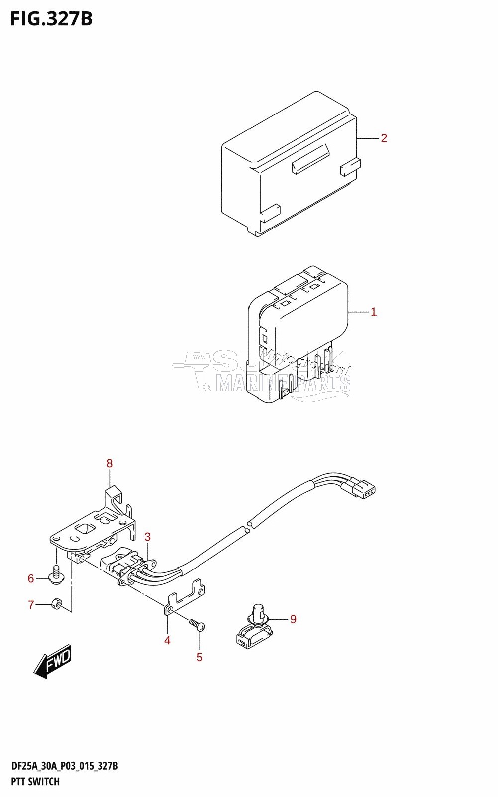 PTT SWITCH (DF25ATH:P03)