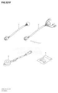 DF70A From 07003F-510001 (E01 E40)  2015 drawing OPT:HARNESS (DF80A:E40)