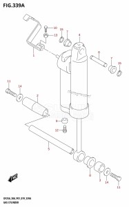 DF30A From 03003F-910001 (P01 P40)  2019 drawing GAS CYLINDER (DF30AQ)