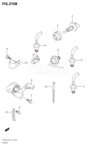 DF200Z From 20002Z-310001 (E03)  2013 drawing SENSOR (DF200Z:E03)