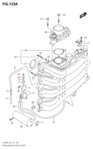 DF200AP From 20003P-710001 (E01 E40)  2017 drawing INTAKE MANIFOLD /​ THROTTLE BODY