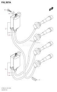 DF140AZ From 14003Z-910001 (E11 E40)  2019 drawing IGNITION COIL