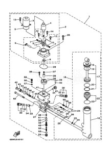 F25A drawing TILT-SYSTEM