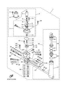 F30LEHA-2009 drawing POWER-TILT-ASSEMBLY