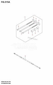 DF15A From 01504F-440001 (P03)  2024 drawing OPT:REMOCON CABLE (DF9.9B,DF9.9BT,DF15A,DF20A,DF20AT)