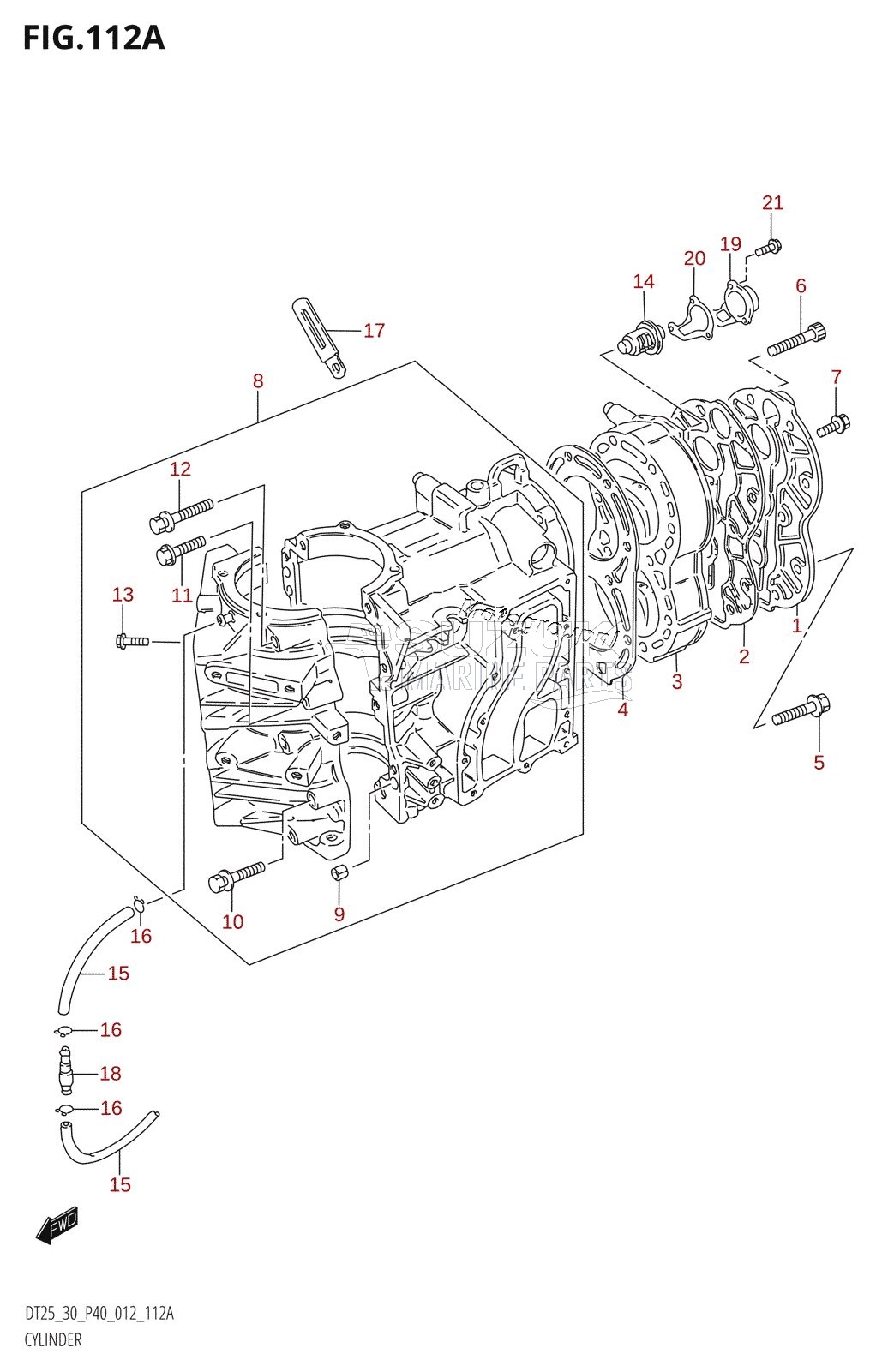 CYLINDER (DT25K:P36)