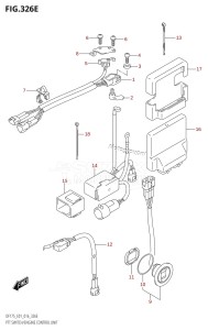 DF175T From 17502F-610001 (E01 E40)  2016 drawing PTT SWITCH /​ ENGINE CONTROL UNIT (DF150Z:E01)