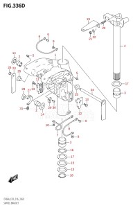 05003F-610001 (2016) 50hp E03-USA (DF50A) DF50A drawing SWIVEL BRACKET (DF50AVT:E03)