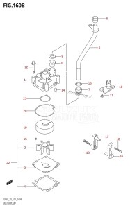 DF60 From 06001F-780001 (E01)  2007 drawing WATER PUMP (K8,K9)