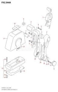 DF140BT From 14005F-240001 (E11 E40)  2022 drawing OPT:REMOTE CONTROL ASSY SINGLE (1)