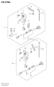 DF40 From 04001F-971001 (E03)  1999 drawing OPT:TRIM SENDER (X,Y,K1)