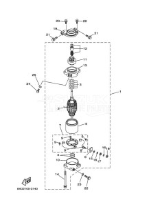 150FETOX drawing STARTER-MOTOR