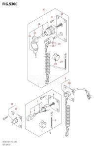 DF20A From 02002F-310001 (P01 P40)  2013 drawing OPT:SWITCH (DF20AR:P01)