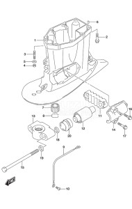 Outboard DF 150AP drawing Drive Shaft Housing