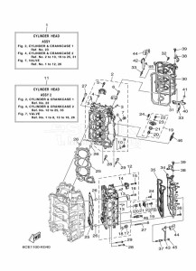 FL250DET1X drawing CYLINDER--CRANKCASE-2