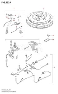 DT30 From 03001-371001 ()  2003 drawing OPT:ELECTRICAL (MANUAL STARTER)