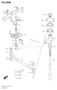 DF175A From 17503F-910001 (E03)  2019 drawing CLUTCH SHAFT (DF200AZ,DF175AZ,DF150AZ)