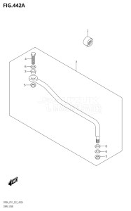 00994F-140001 (2021) 9.9hp E01-Gen. Export 1 (DF9.9A  DF9.9AR) DF9.9A drawing DRAG LINK (DF8AR)