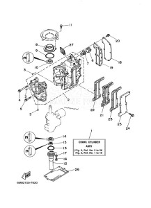 6MSHC drawing CYLINDER--CRANKCASE