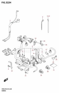 DF20A From 02002F-510001 (P03)  2015 drawing HARNESS (DF20A:P03)