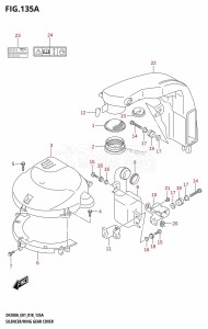 DF225T From 22503F-810001 (E01 E40)  2018 drawing SILENCER /​ RING GEAR COVER