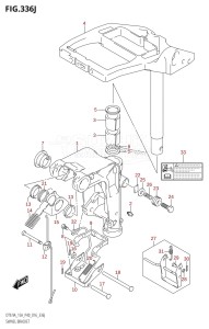 DT9.9A From 00996-610001 (P36 P40 P81)  2016 drawing SWIVEL BRACKET (DT15AK:P36)