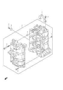 DF 60A drawing Cylinder Block