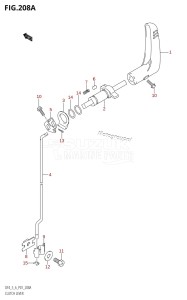 DF5 From 00501F-421001 (P01)  2004 drawing CLUTCH LEVER