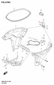 DF20A From 02002F-710001 (P03)  2017 drawing SIDE COVER (DF20AR:P03)