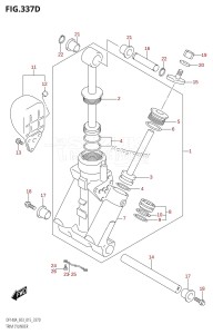 DF115AZ From 11503Z-510001 (E03)  2015 drawing TRIM CYLINDER (DF140AT:E03)