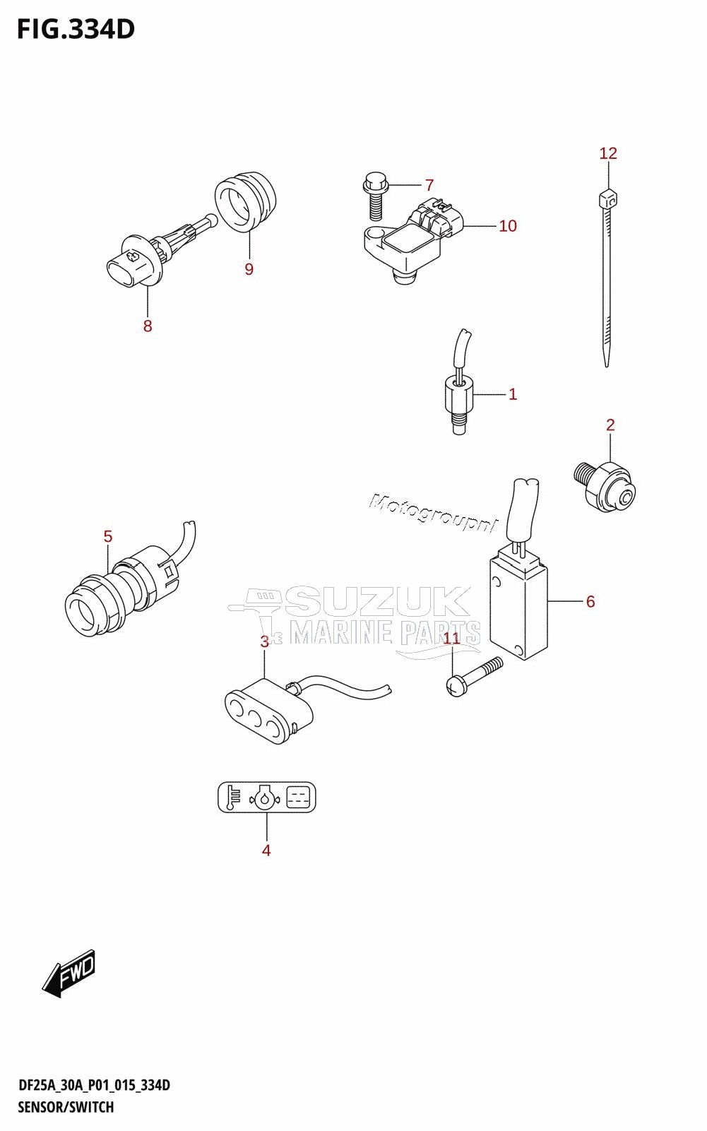 SENSOR /​ SWITCH (DF25ATH:P01)