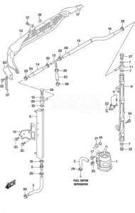 DF 175 drawing Fuel Injector