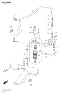 DF175AZ From 17503Z-340001 (E11 E40)  2023 drawing FUEL PUMP ((E01,E03):020,E11:021,(E03,E11):(022,023))