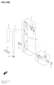 DF70A From 07003F-510001 (E03)  2015 drawing FUEL INJECTOR (DF80A:E01)