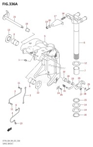 DF80A From 08002F-110001 (E03)  2011 drawing SWIVEL BRACKET