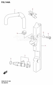 DF40A From 04003F-910001 (E01)  2019 drawing FUEL INJECTOR (E01,E34)