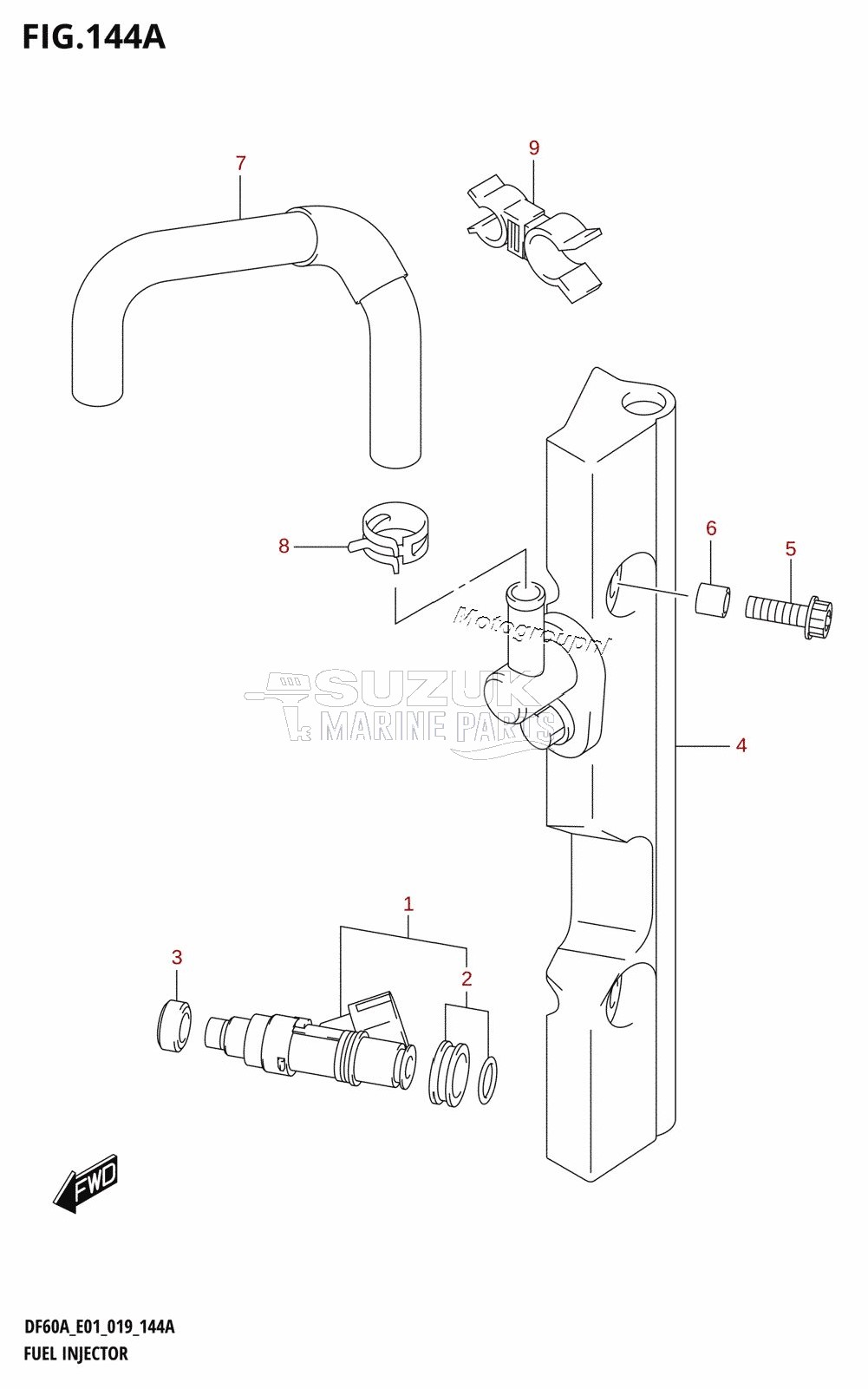 FUEL INJECTOR (E01,E34)