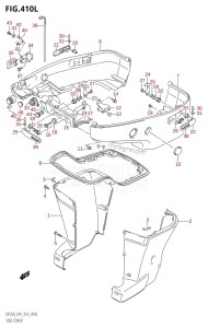 DF200Z From 20002Z-210001 (E01 E40)  2012 drawing SIDE COVER (DF250Z:E01:(X-TRANSOM,XX-TRANSOM))