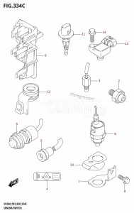 DF20A From 02002F-140001 (E03 P03)  2021 drawing SENSOR /​ SWITCH (DF9.9BTH,DF15ATH,DF20ATH)