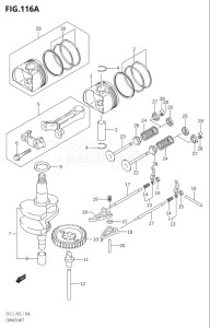 00251F-680001 (2006) 2.5hp P03 P01-USA (DF2.5K6) DF2.5 drawing CRANKSHAFT