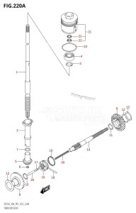 DF25A From 02504F-140001 (P01)  2021 drawing TRANSMISSION (DF25A,DF25AR,DF25AT,DF25ATH)