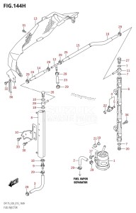 DF150Z From 15002Z-510001 (E03)  2015 drawing FUEL INJECTOR (DF175ZG:E03)