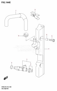 DF40A From 04003F-610001 (E01 E34)  2016 drawing FUEL INJECTOR (DF50A:E01)