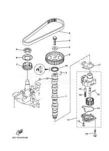 F40D drawing OIL-PUMP