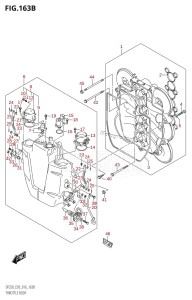 DF225Z From 22503Z-610001 (E03)  2016 drawing THROTTLE BODY (DF200Z:E03)